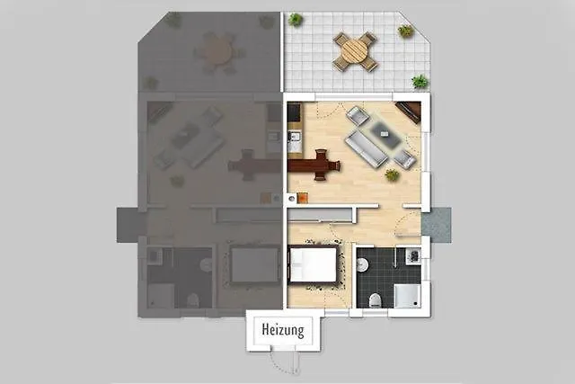 Meerblick Haushaelfte Апартаменты