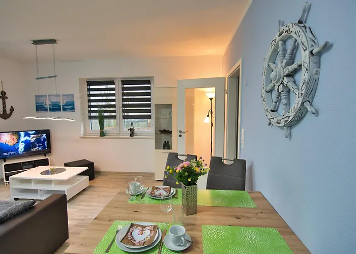 Апартаменты Meerblick Haushaelfte Stahlbrode